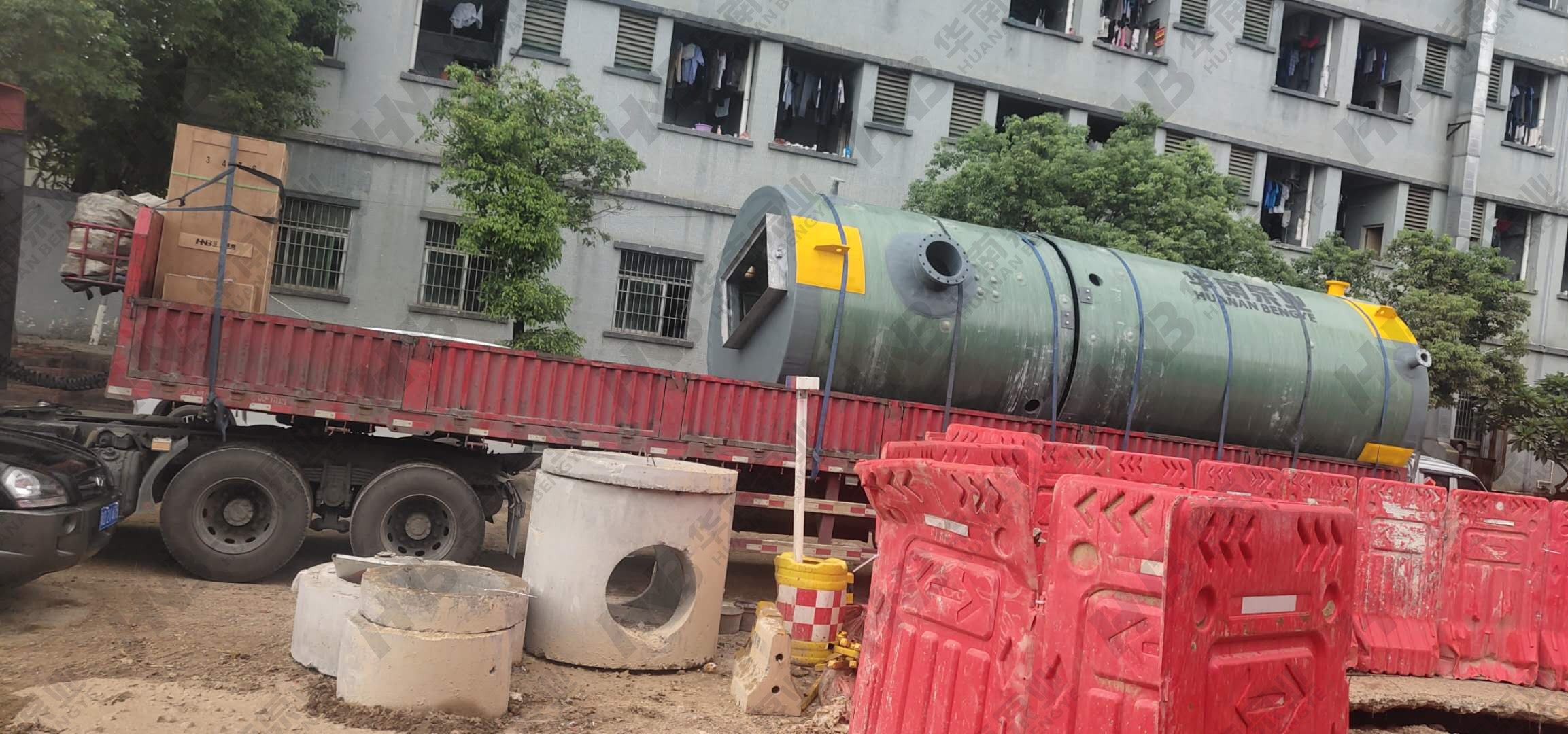 陽西縣城宋康西路排汙口截汙工程